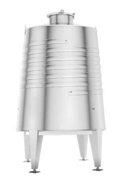 Tapered Fermenter Back